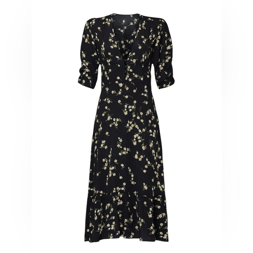 Flynn Skye Elsie Midi Dress Floral from Rent The Runway Size S