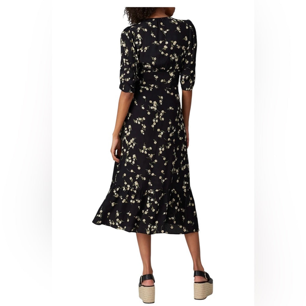 Flynn Skye Elsie Midi Dress Floral from Rent The Runway Size S
