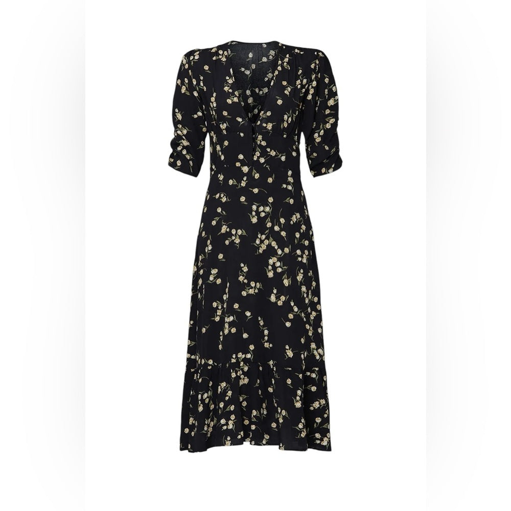 Flynn Skye Elsie Midi Dress Floral from Rent The Runway Size S