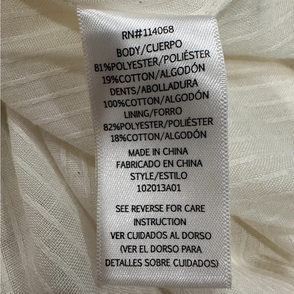 Sweet Baby Jamie Ivory Lace Midi Dress from Rent The Runway Size S