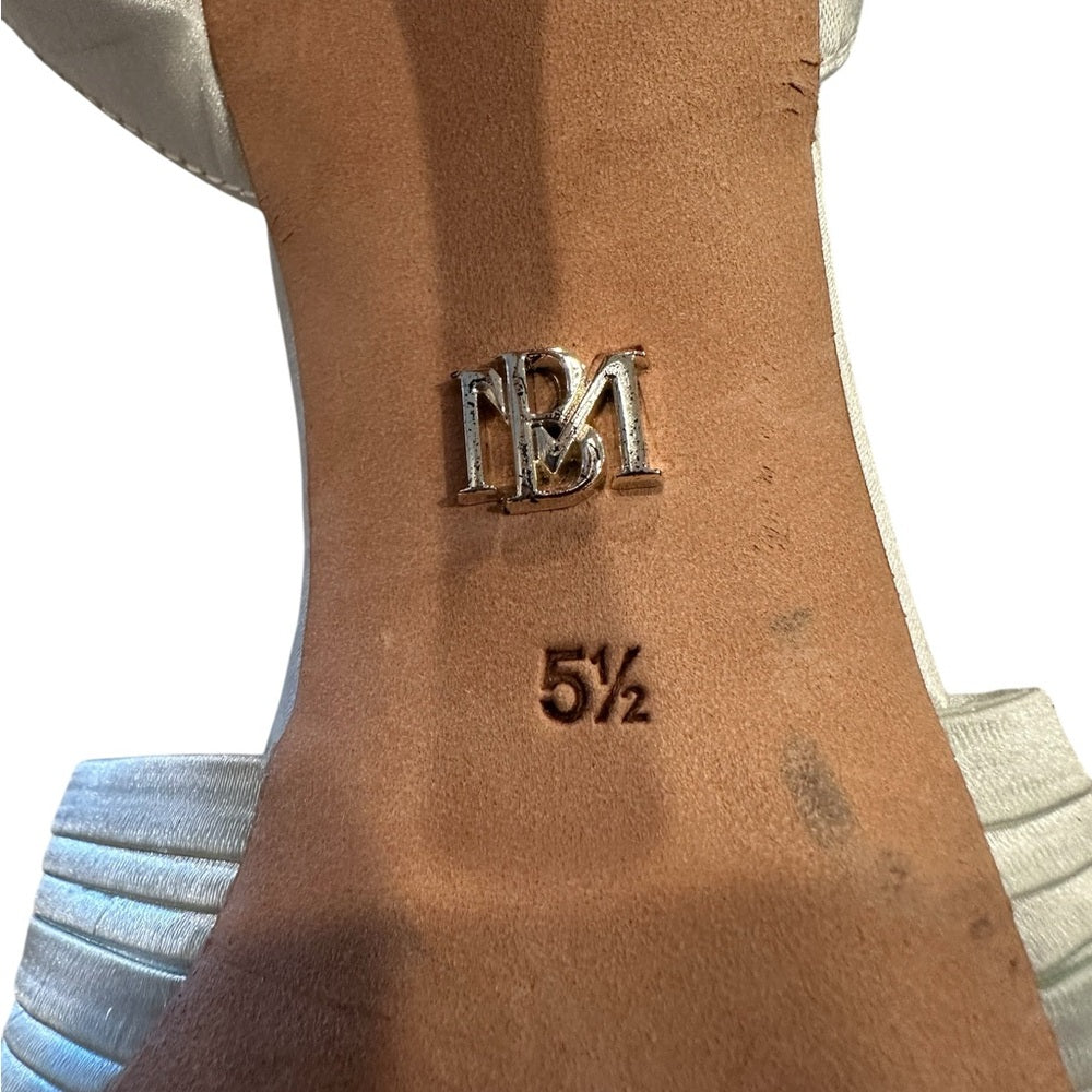 BADGLEY MISCHKA Tawny Embellished Stiletto Sandals Size 5.5M