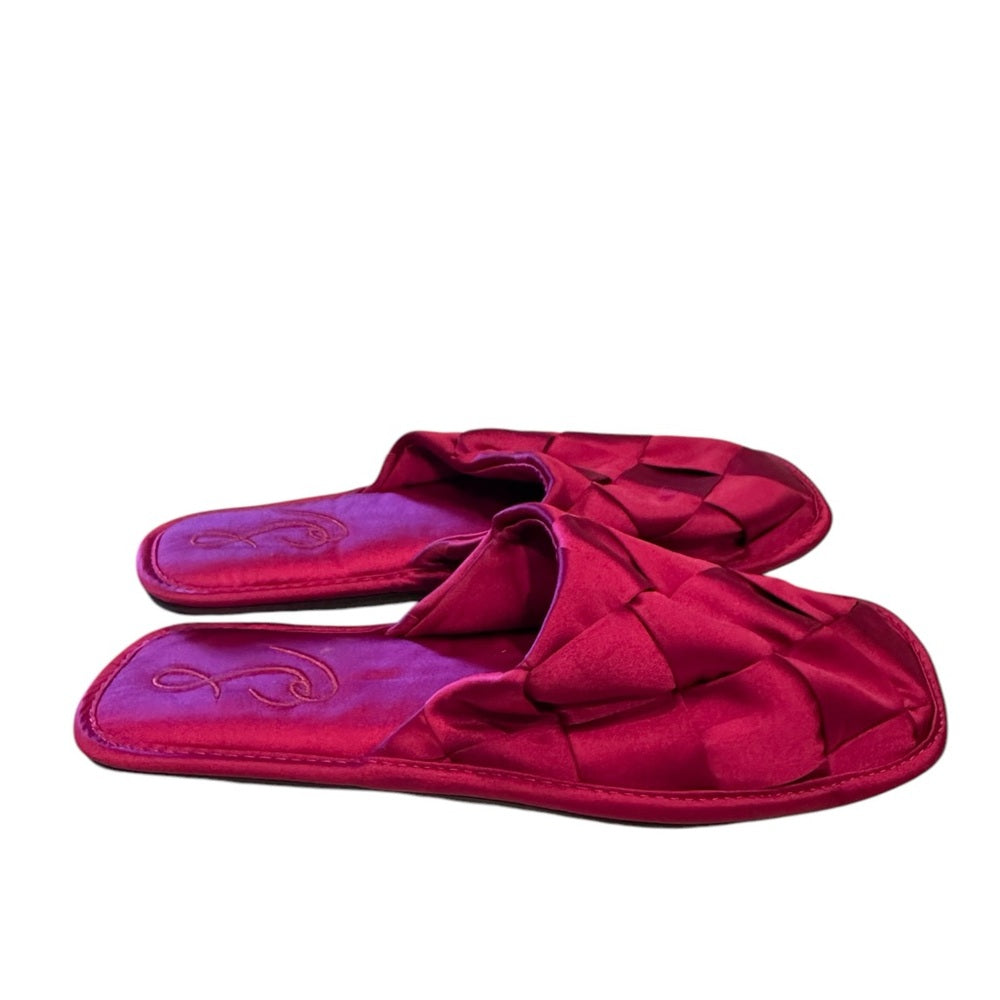 Sam Edelman Women's Rhys Satin Slipper Pink Size 5M