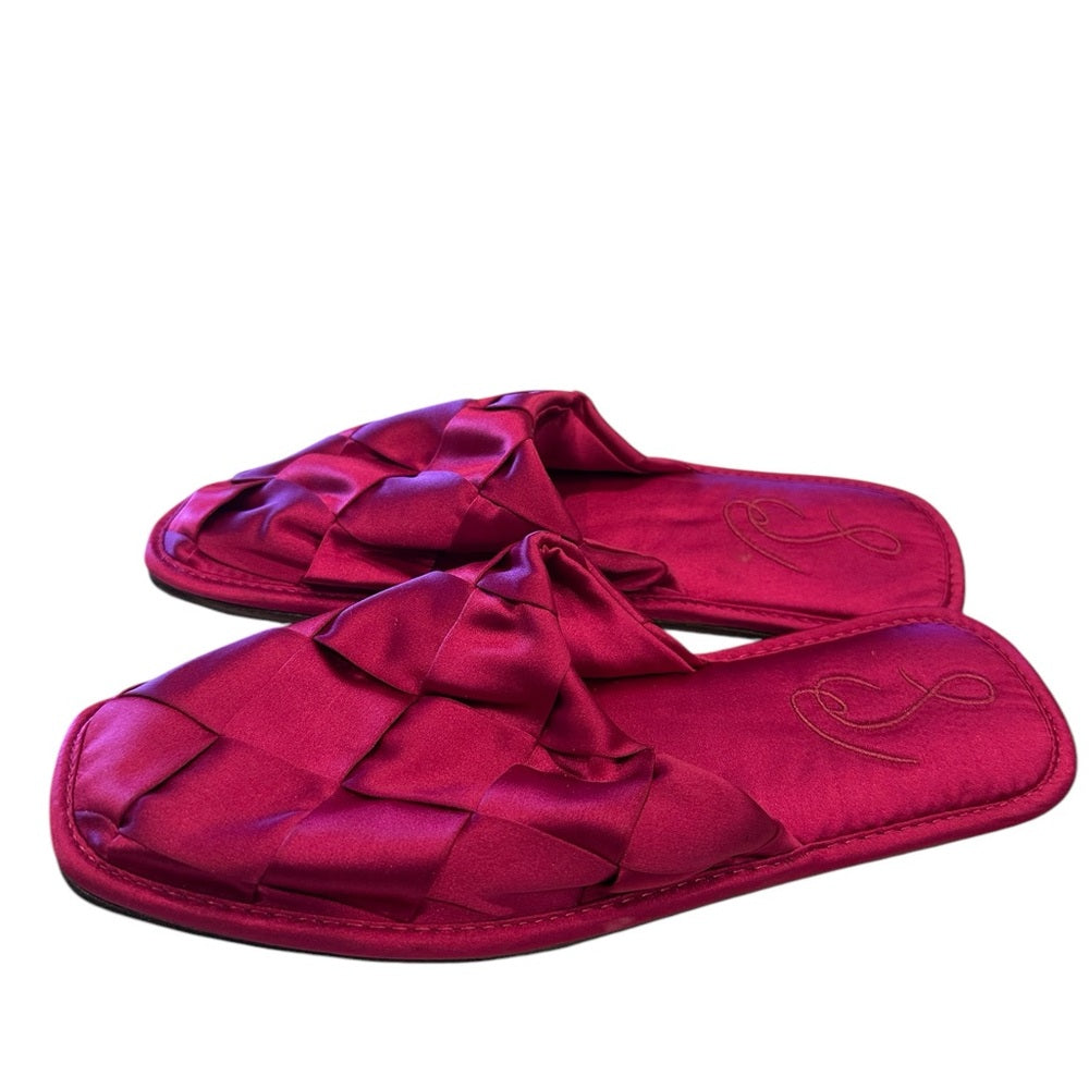 Sam Edelman Women's Rhys Satin Slipper Pink Size 5M