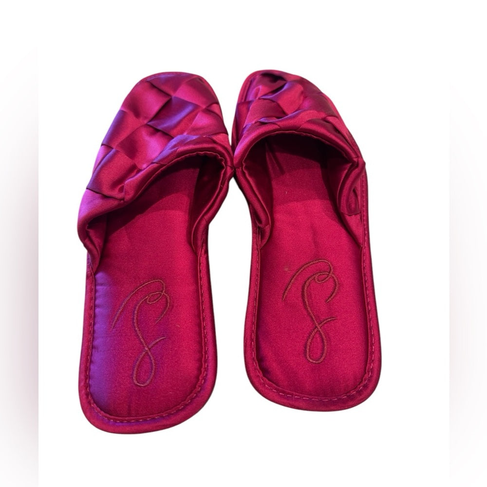Sam Edelman Women's Rhys Satin Slipper Pink Size 5M
