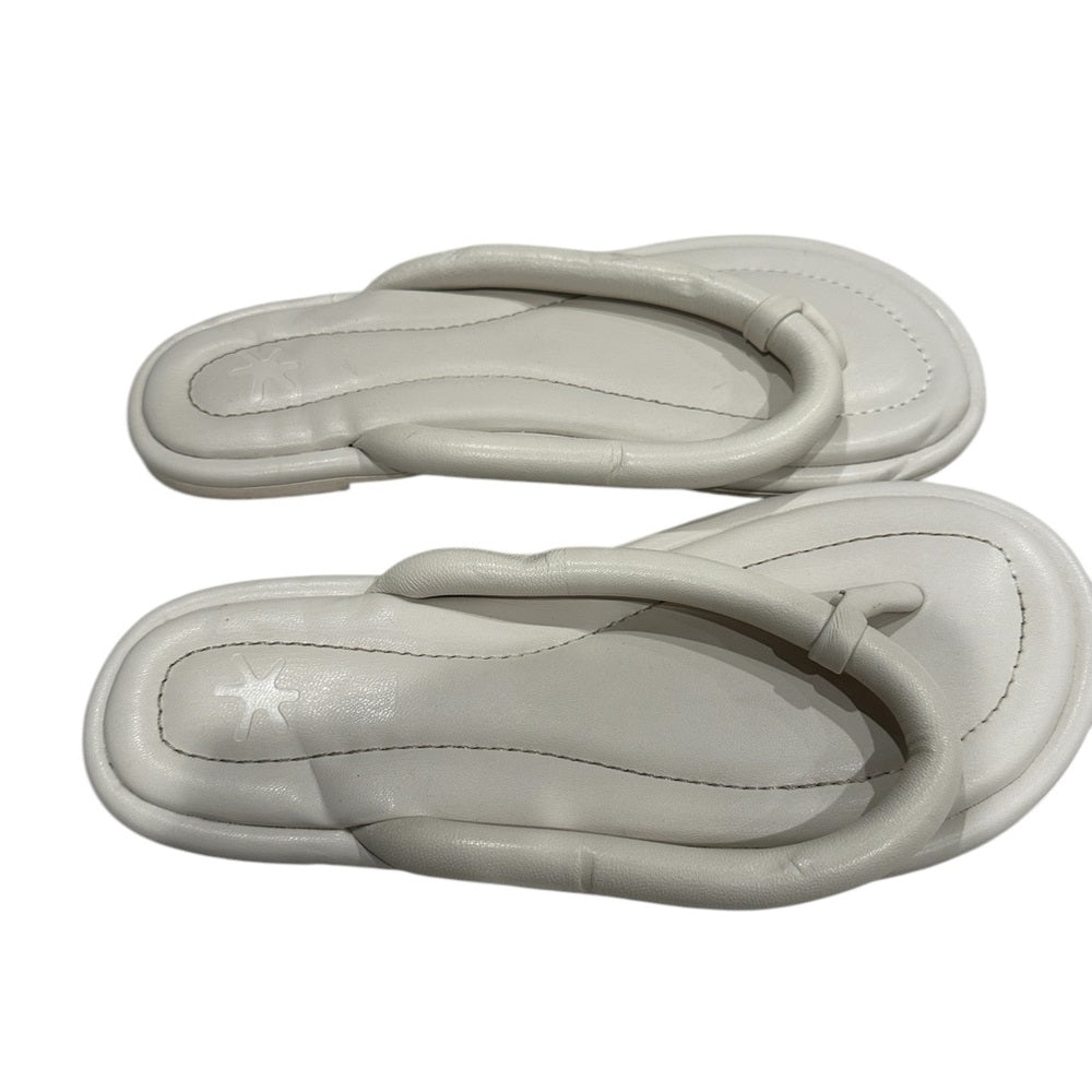 Splendid Women's Crissy Leather Flip Flops Size 9M