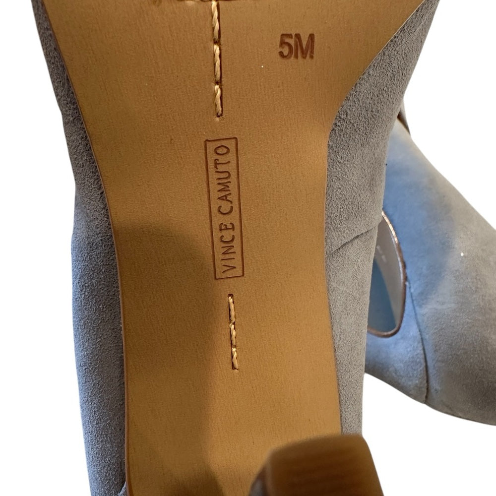 Vince Camuto Gray Pointed-Toe Heels Size 5M