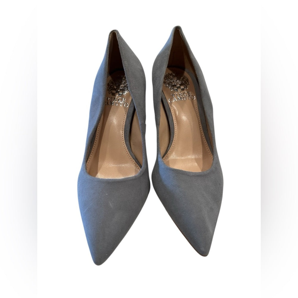 Vince Camuto Gray Pointed-Toe Heels Size 5M