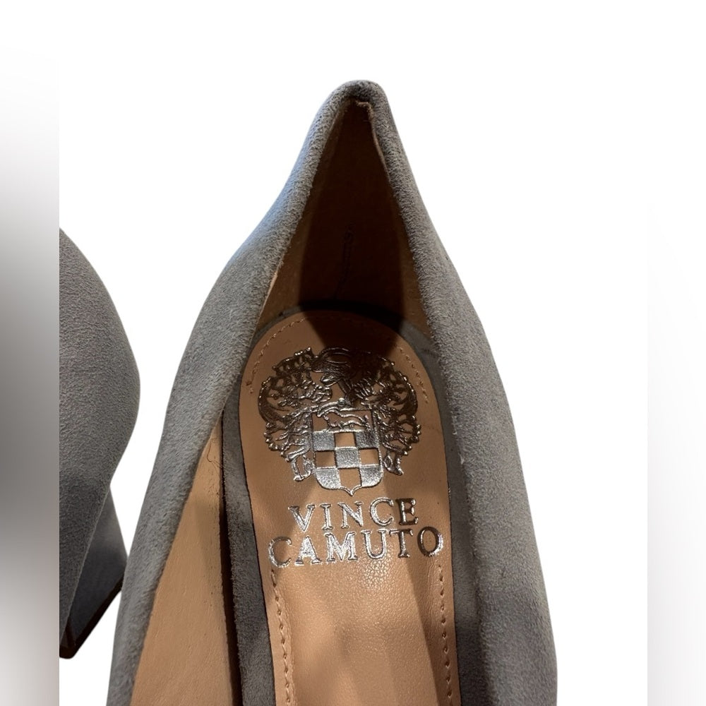 Vince Camuto Gray Pointed-Toe Heels Size 5M