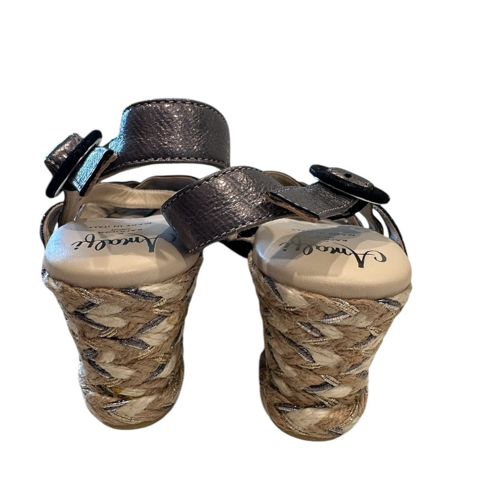 LIV in Black Chenille Combo Amalfi Made in Italy size 7.5M