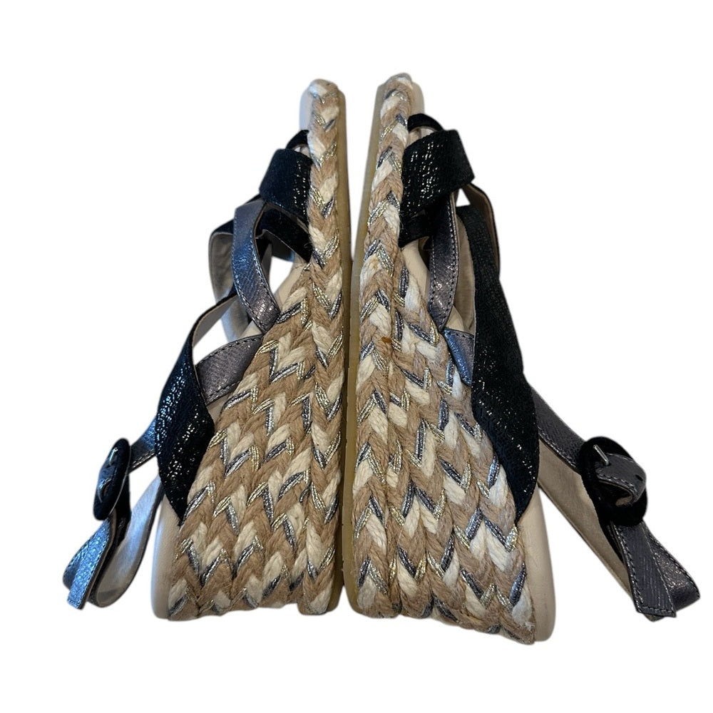 LIV in Black Chenille Combo Amalfi Made in Italy size 7.5M