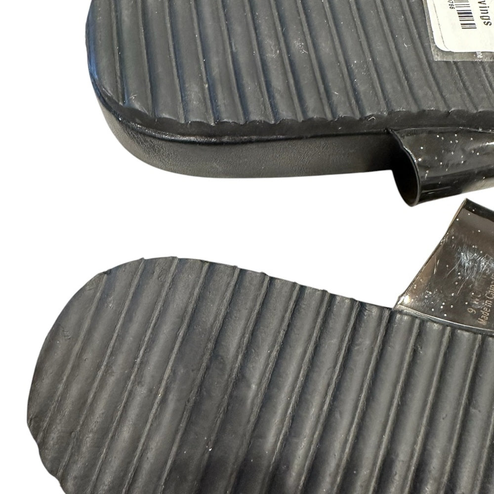 BP Black Slide Slippers Size W9/M7