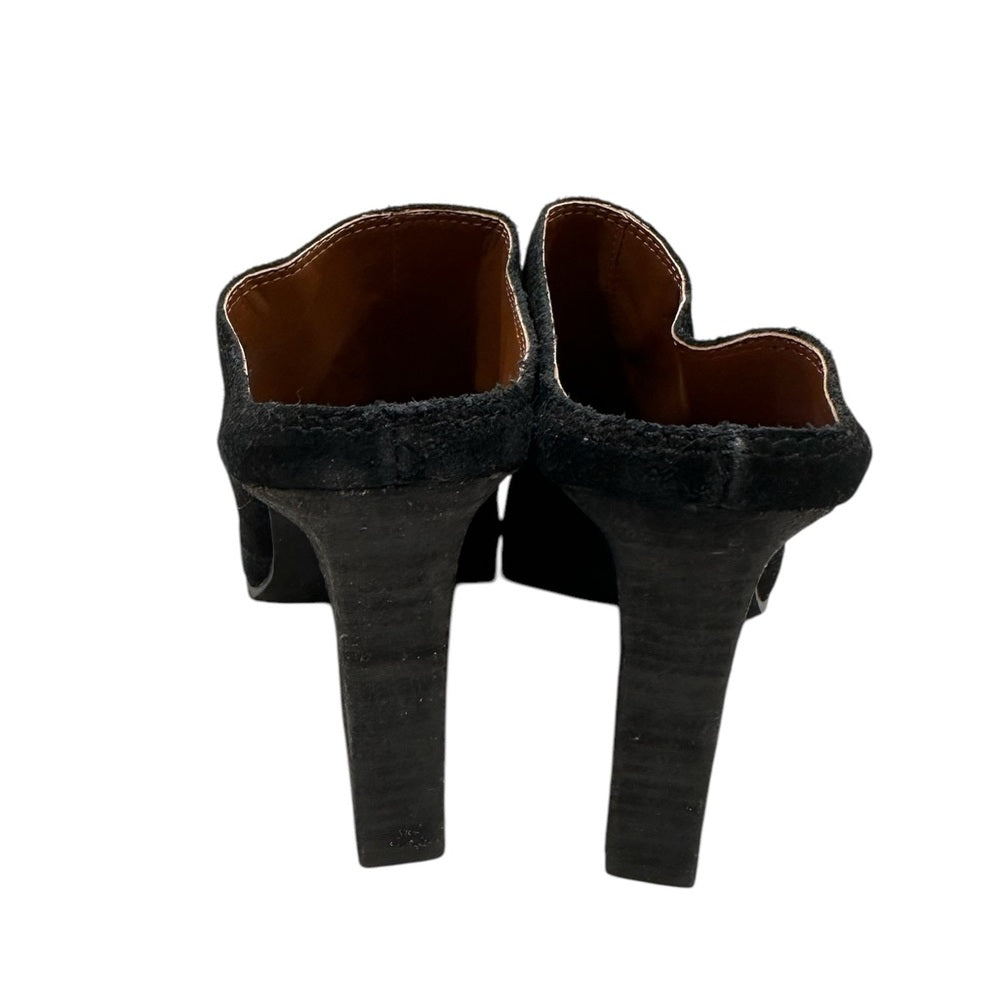 Donald J. Pliner Black Suede Mules Size 5M