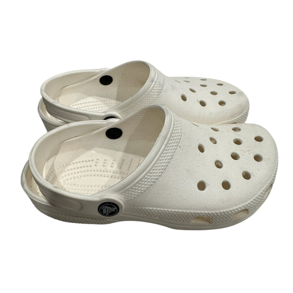 CROCS Classic Clog  Sz 6M White Pre-owned