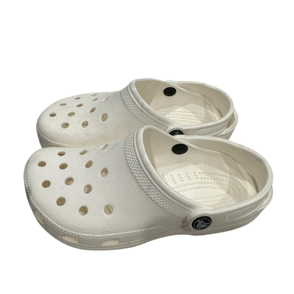 CROCS Classic Clog  Sz 6M White Pre-owned