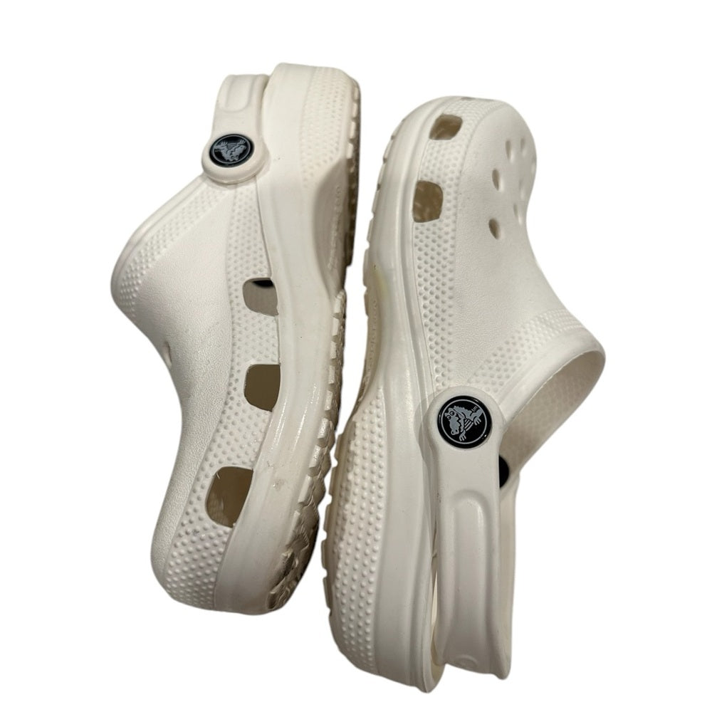 CROCS Classic Clog  Sz 6M White Pre-owned