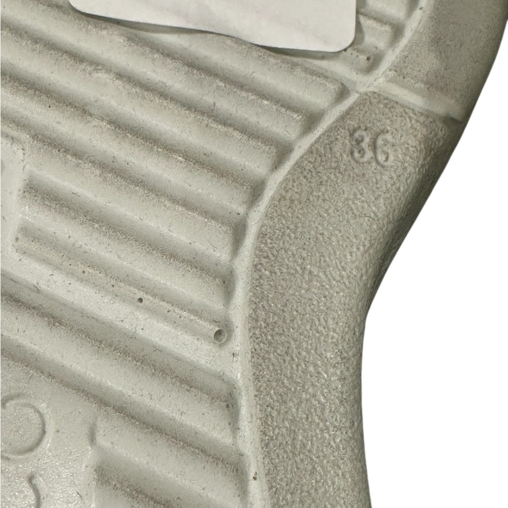 Ecco White and Tan Sneakers with Modern Design Sz 36/US 6