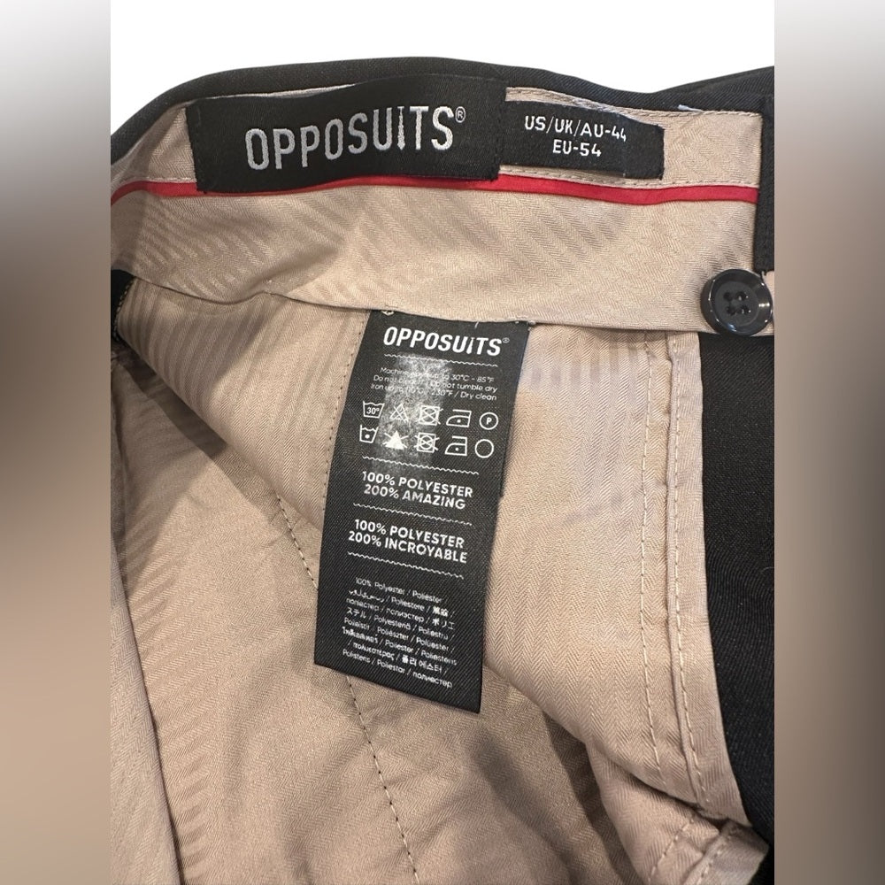 Opposuits Straight Leg Pleated Dress Pants- NWOT EU54/ US size 44