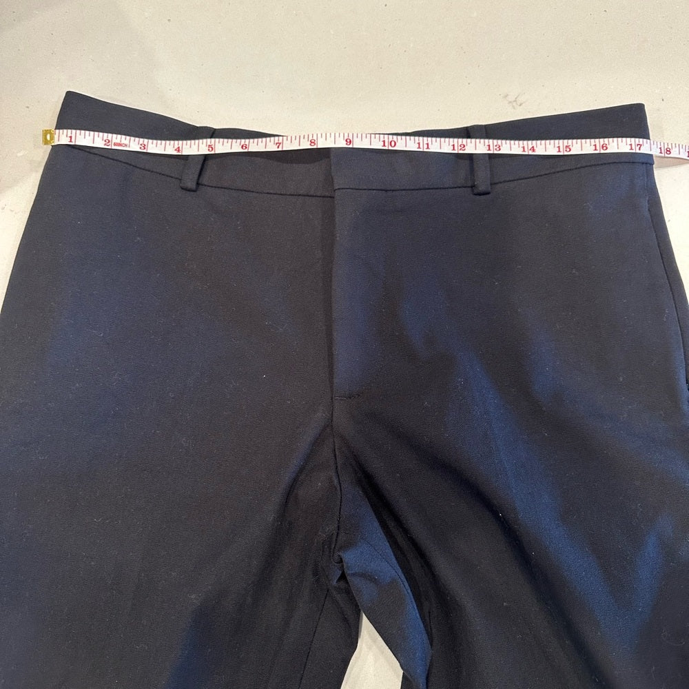 Frame Denim Le Crop Mini Boot in Black Trousers Size 12