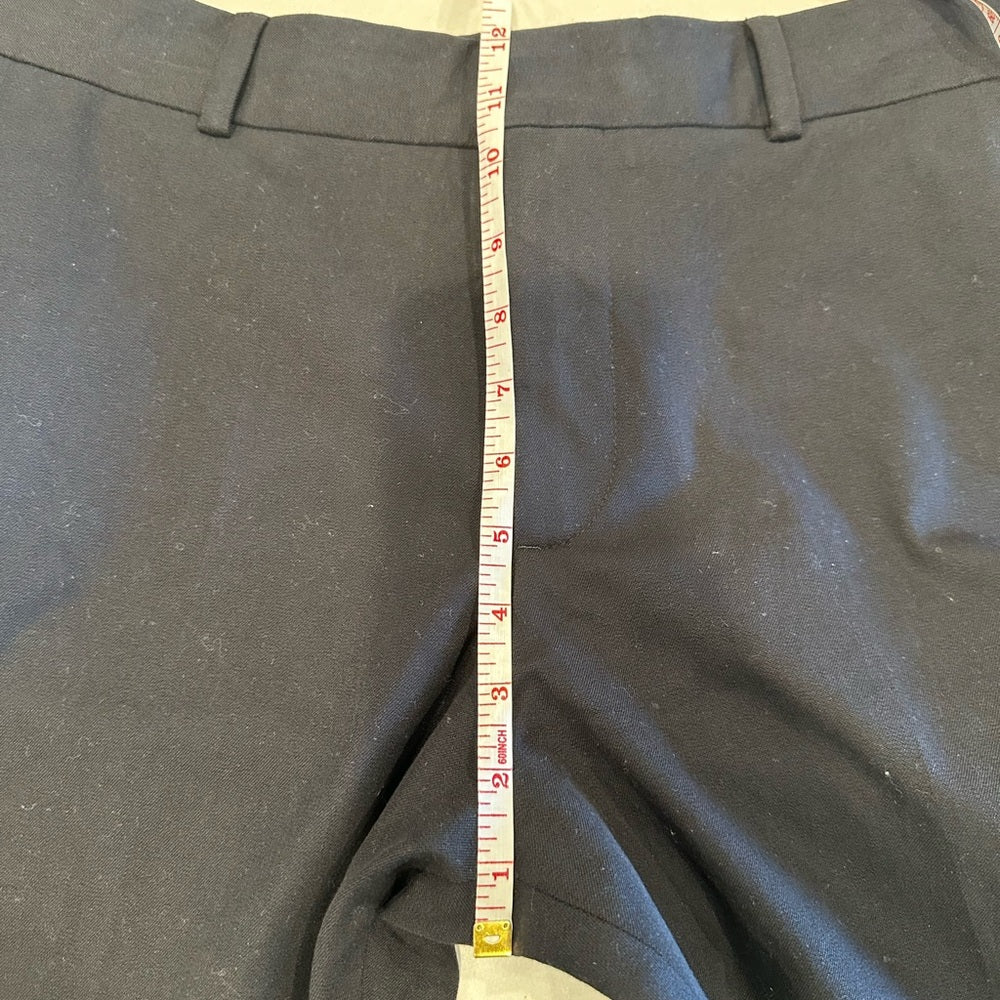 Frame Denim Le Crop Mini Boot in Black Trousers Size 12