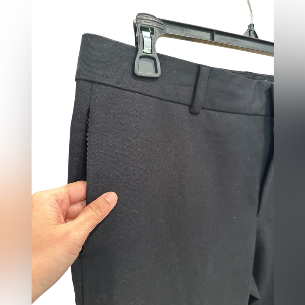 Frame Denim Le Crop Mini Boot in Black Trousers Size 12