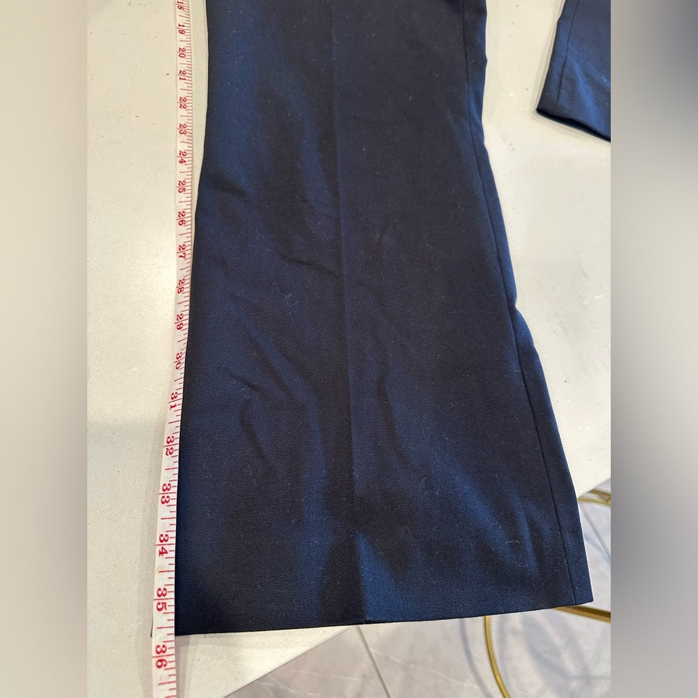 Frame Denim Le Crop Mini Boot in Black Trousers Size 12