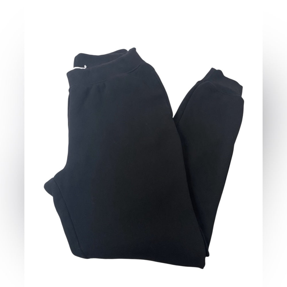 Good American Black Jogger Track Pants Size 6/ 3X-Large