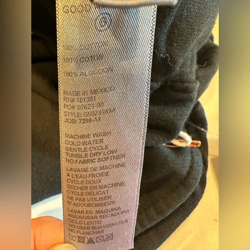 Good American Black Jogger Track Pants Size 6/ 3X-Large