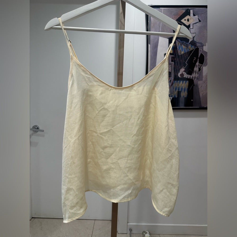 Abound Yellow Clover Sleeveless Camisole Top Size Large