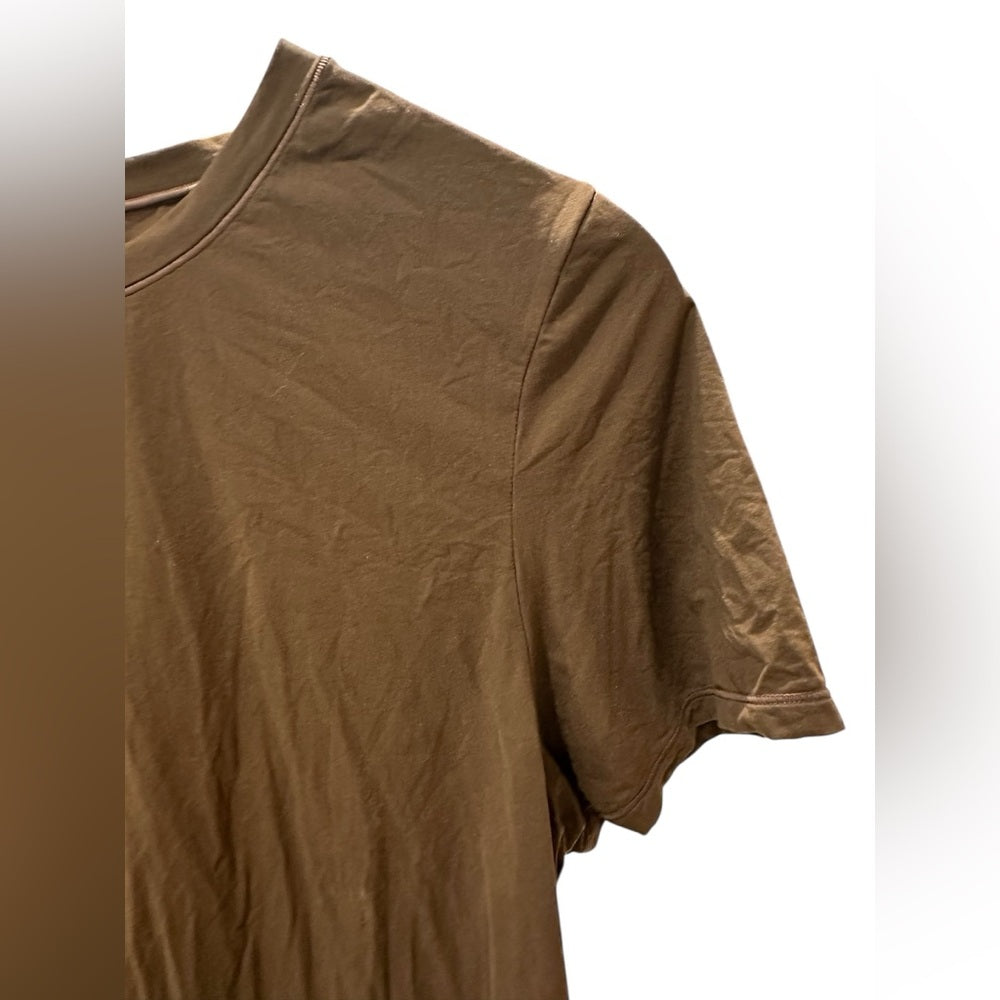 SKIMS Brown Short Sleeve Tee Classic Crew Size 2X