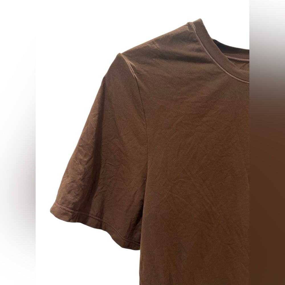 SKIMS Brown Short Sleeve Tee Classic Crew Size 2X