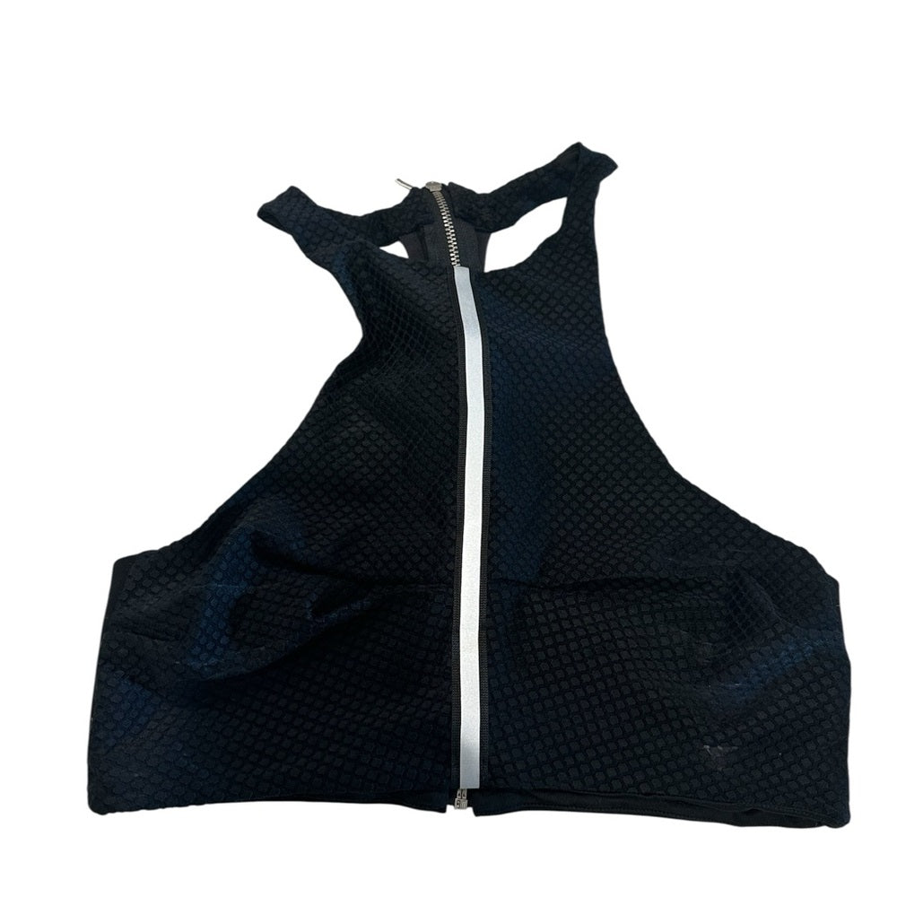 Bec + Bridge Black and White Cut Out Crop Tank Top Size 4