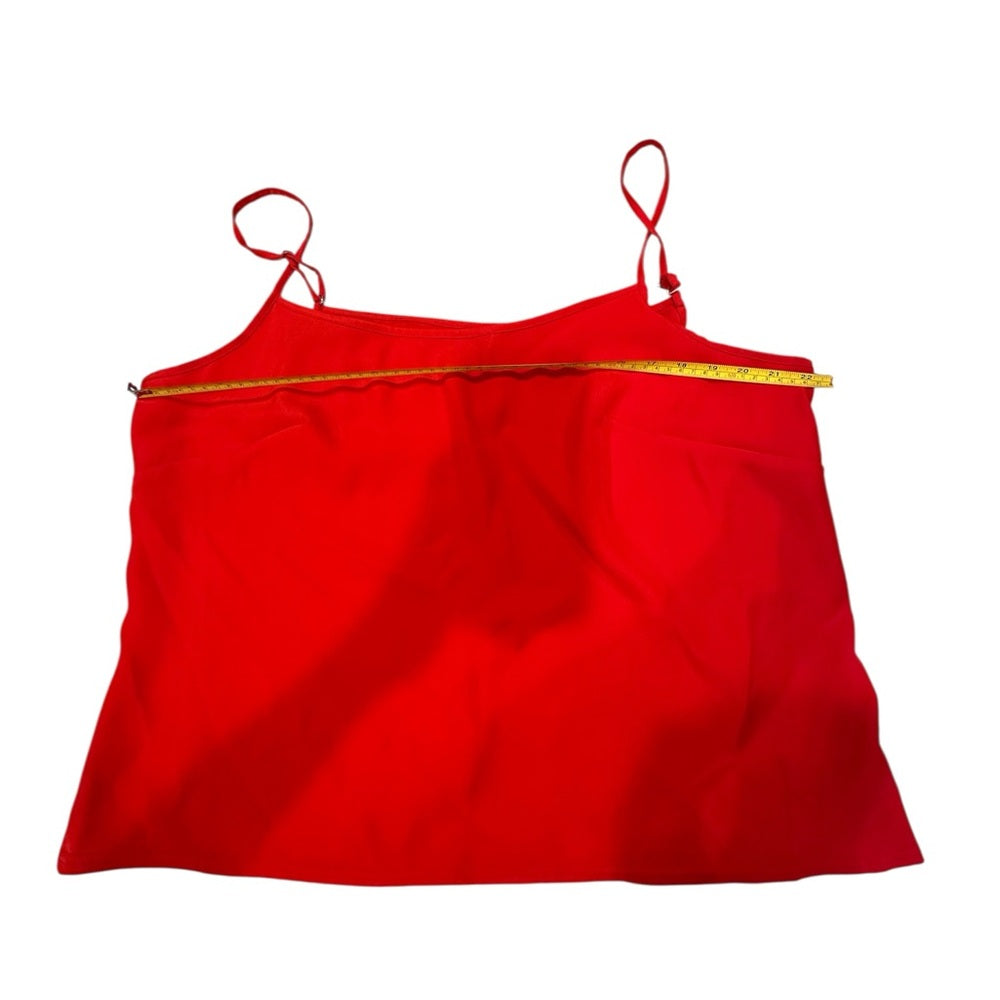 Unbranded Red Sleeveless Camisole Top Size Large