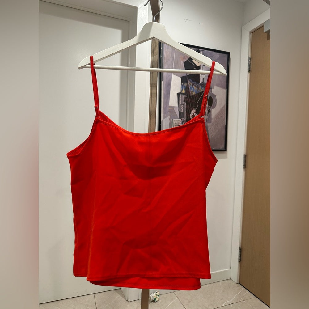 Unbranded Red Sleeveless Camisole Top Size Large