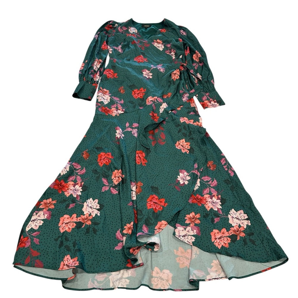 Alexia Admor Tala Wrap Maxi Dress Size 4 with missing tie in front