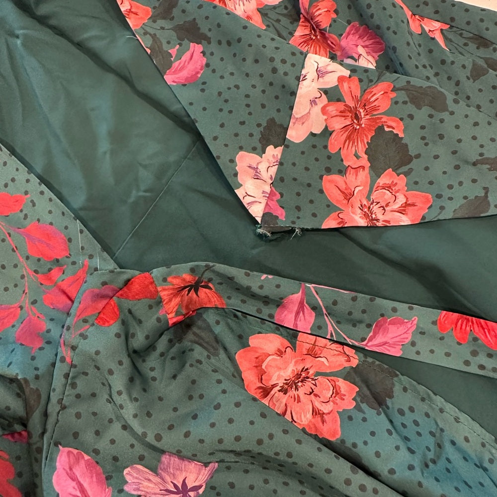 Alexia Admor Tala Wrap Maxi Dress Size 4 with missing tie in front