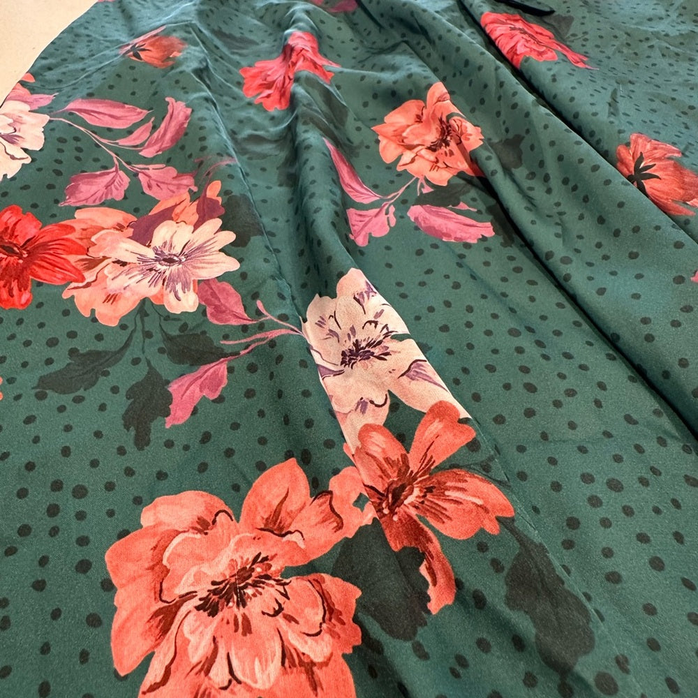 Alexia Admor Tala Wrap Maxi Dress Size 4 with missing tie in front