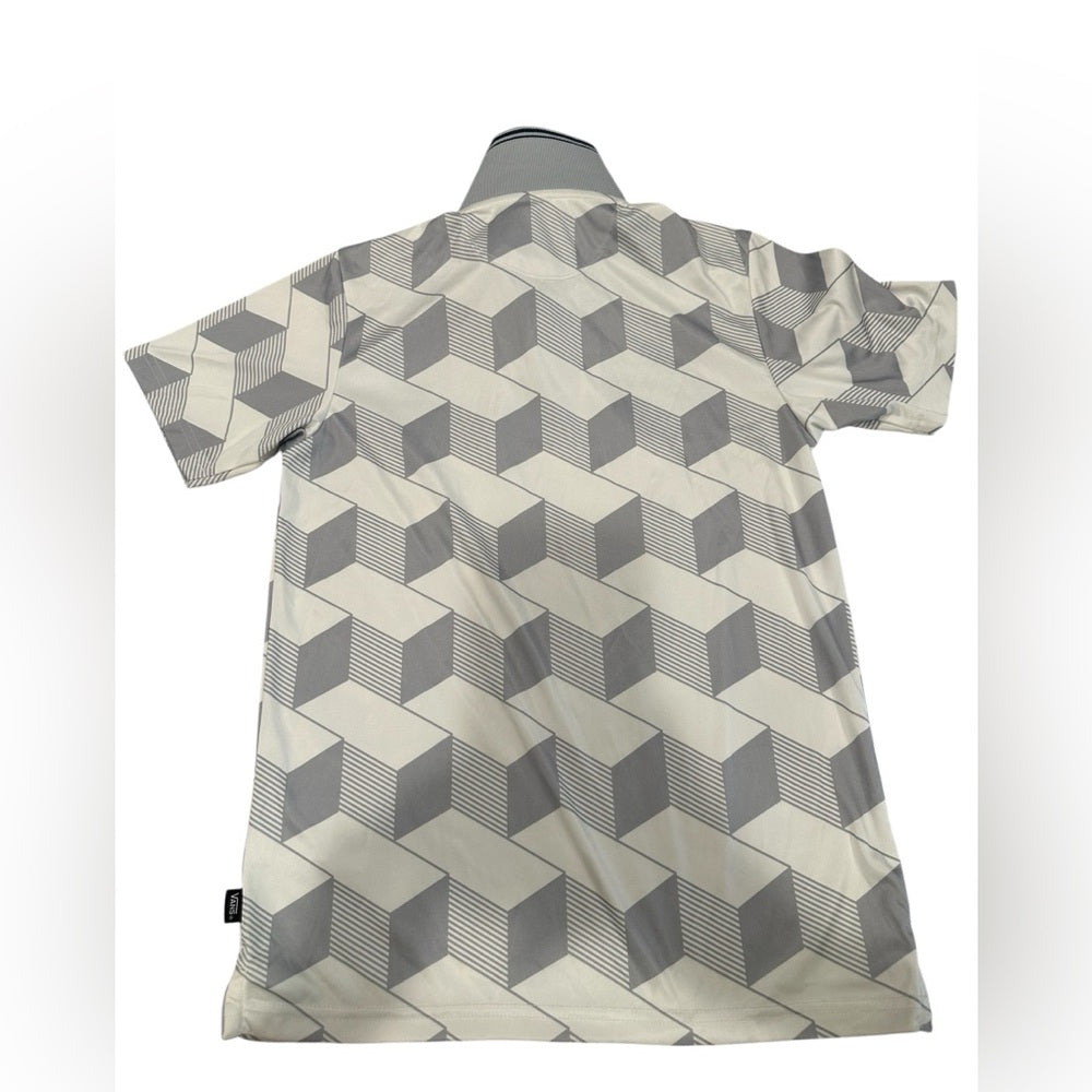 Vans Kids Rigsby Soccer Polo Shirt Marshmallow Size S