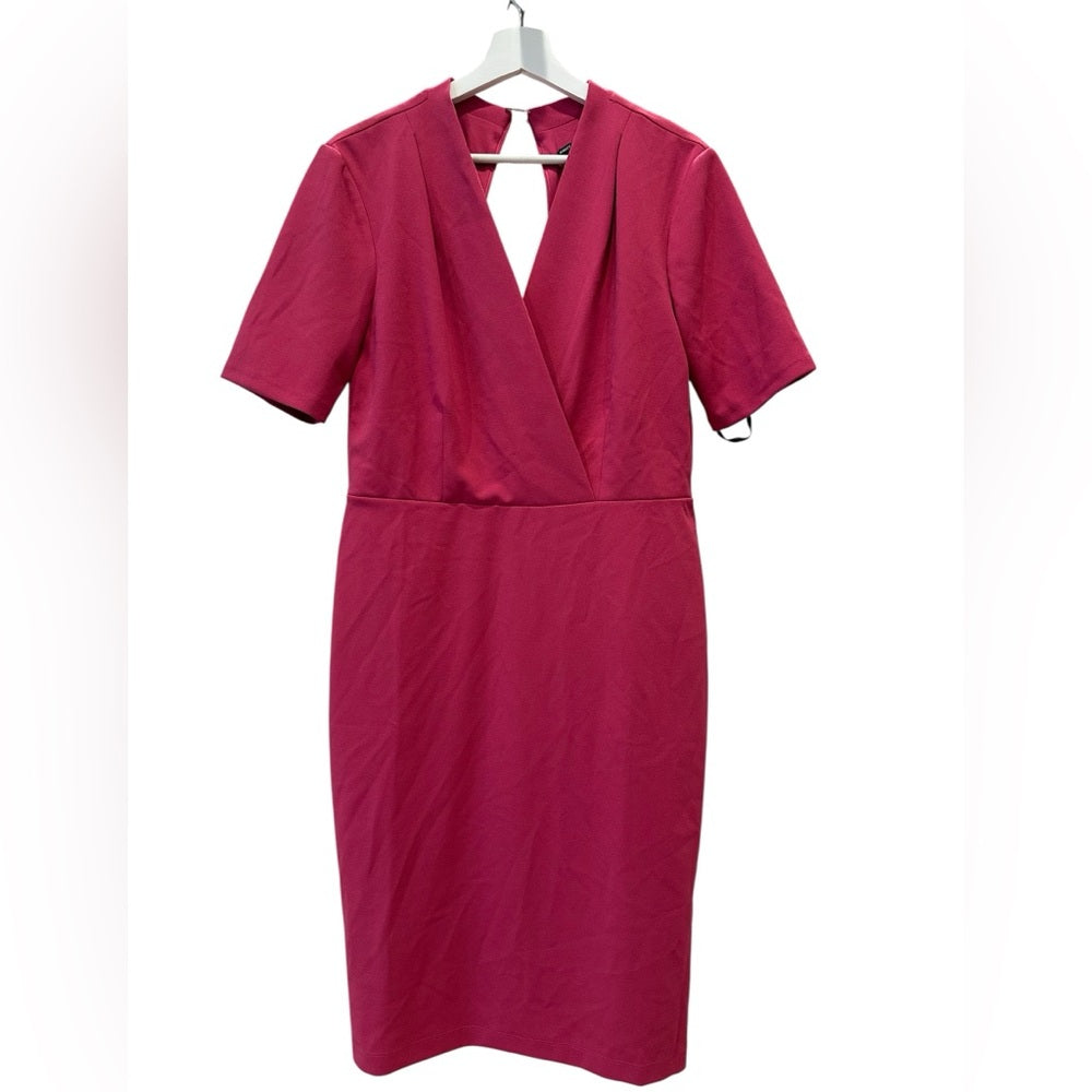 Maggy London Berry Midi Dress Size 12