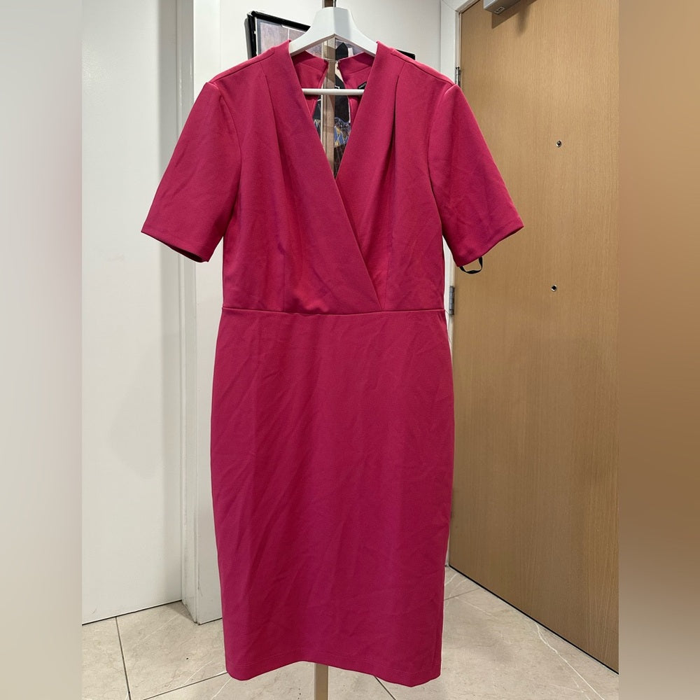 Maggy London Berry Midi Dress Size 12