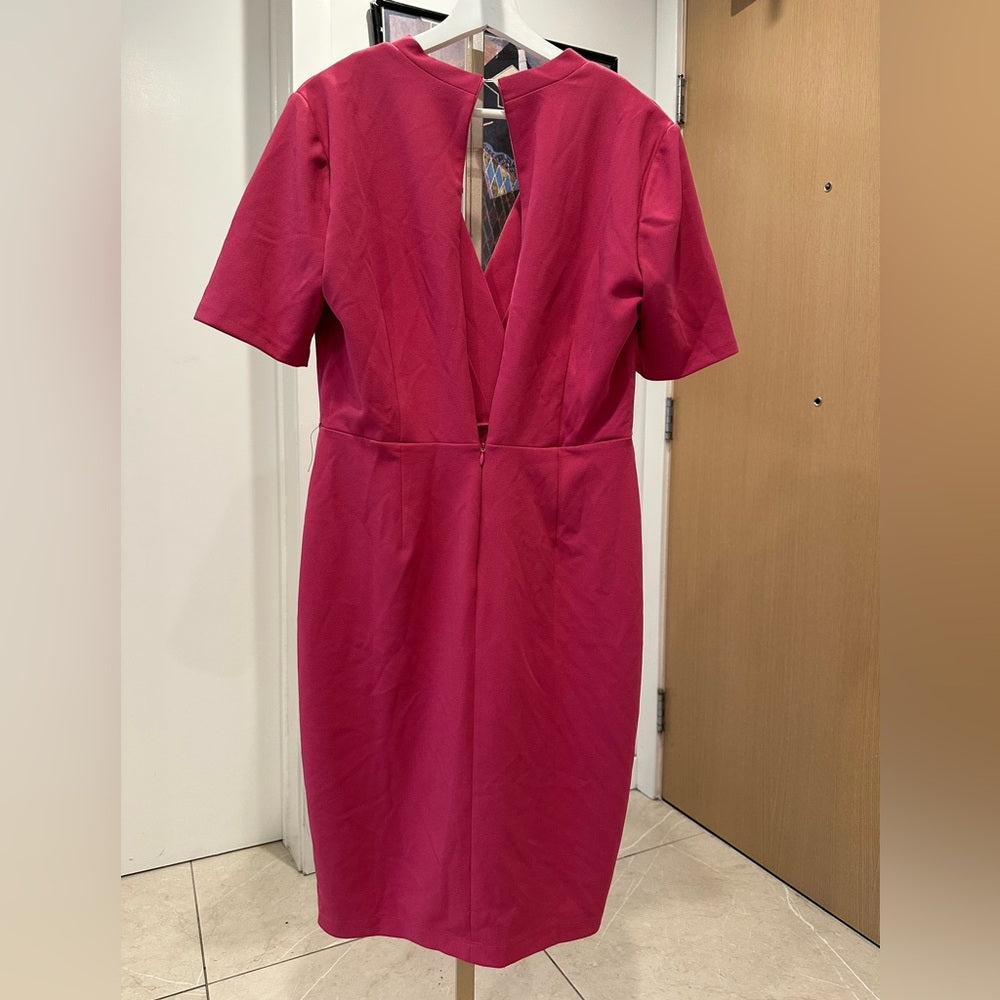 Maggy London Berry Midi Dress Size 12