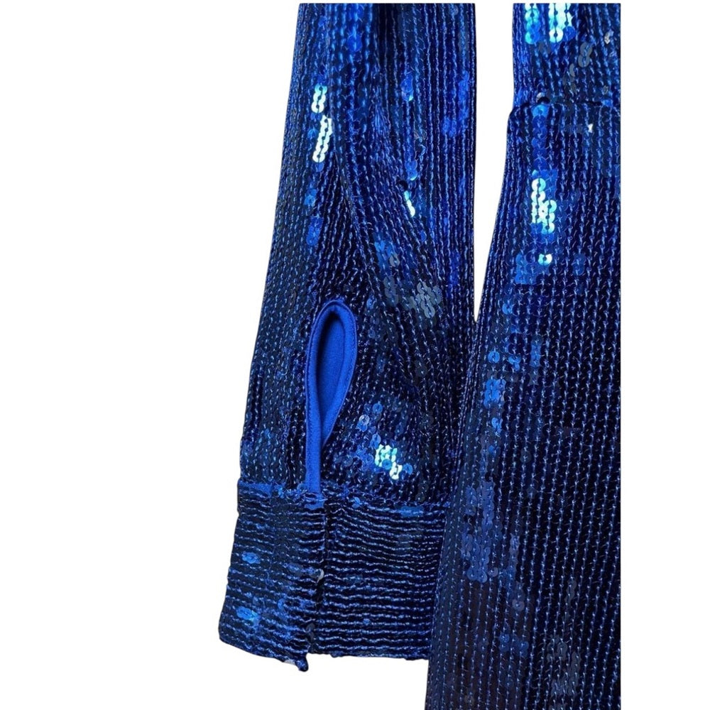 Free People Sophie Sequin Long-sleeve Shirt Dress Size XS