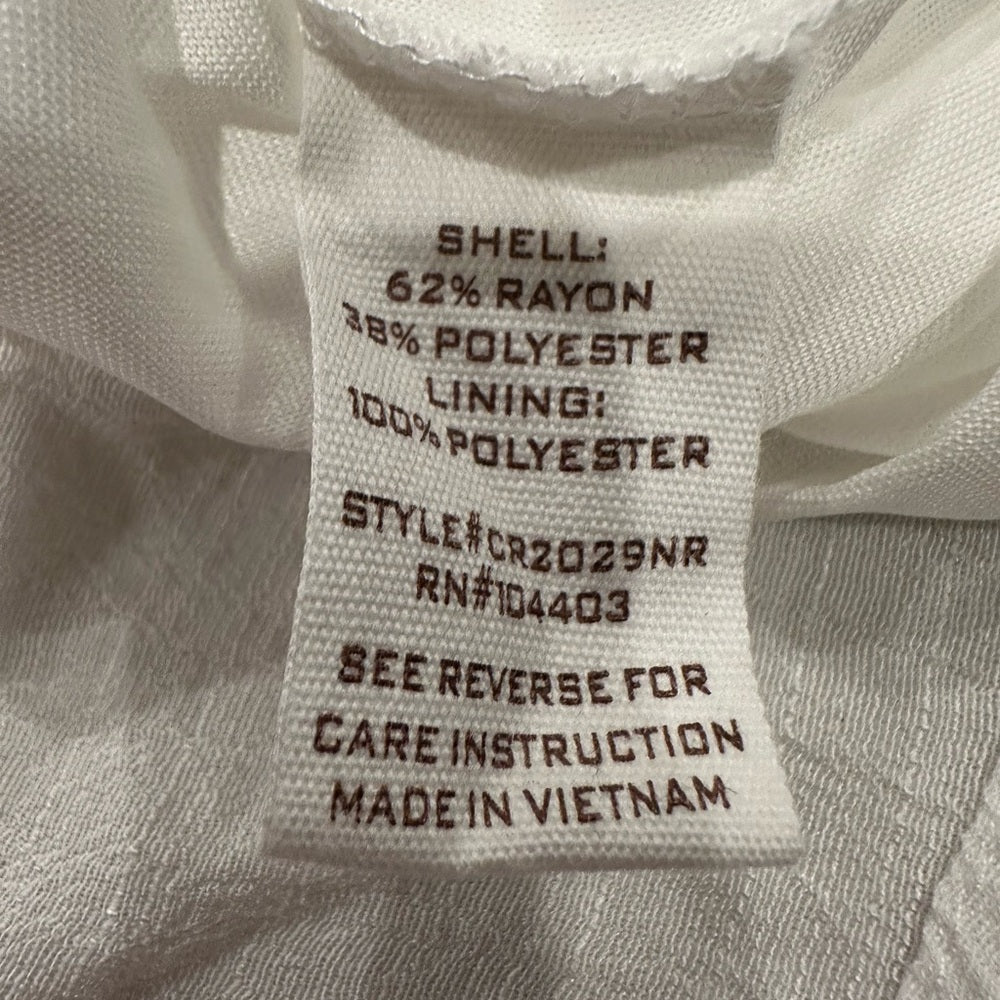 Blu Pepper Flutter Sleeve Midi Dress Size M