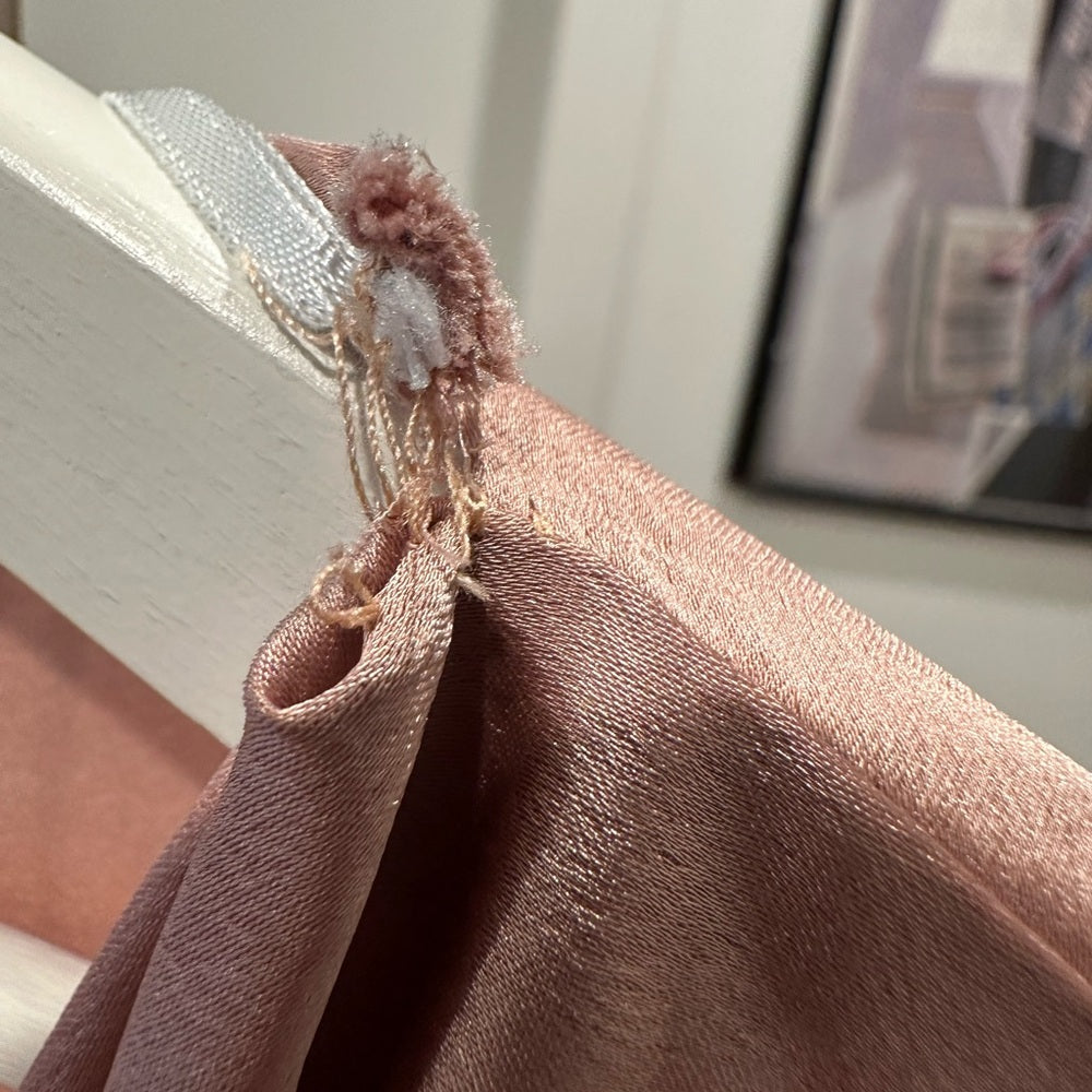 Renee C. Women's Mini Dress in Rose Gold Size 2XL